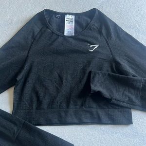 Gymshark long sleeve crop top